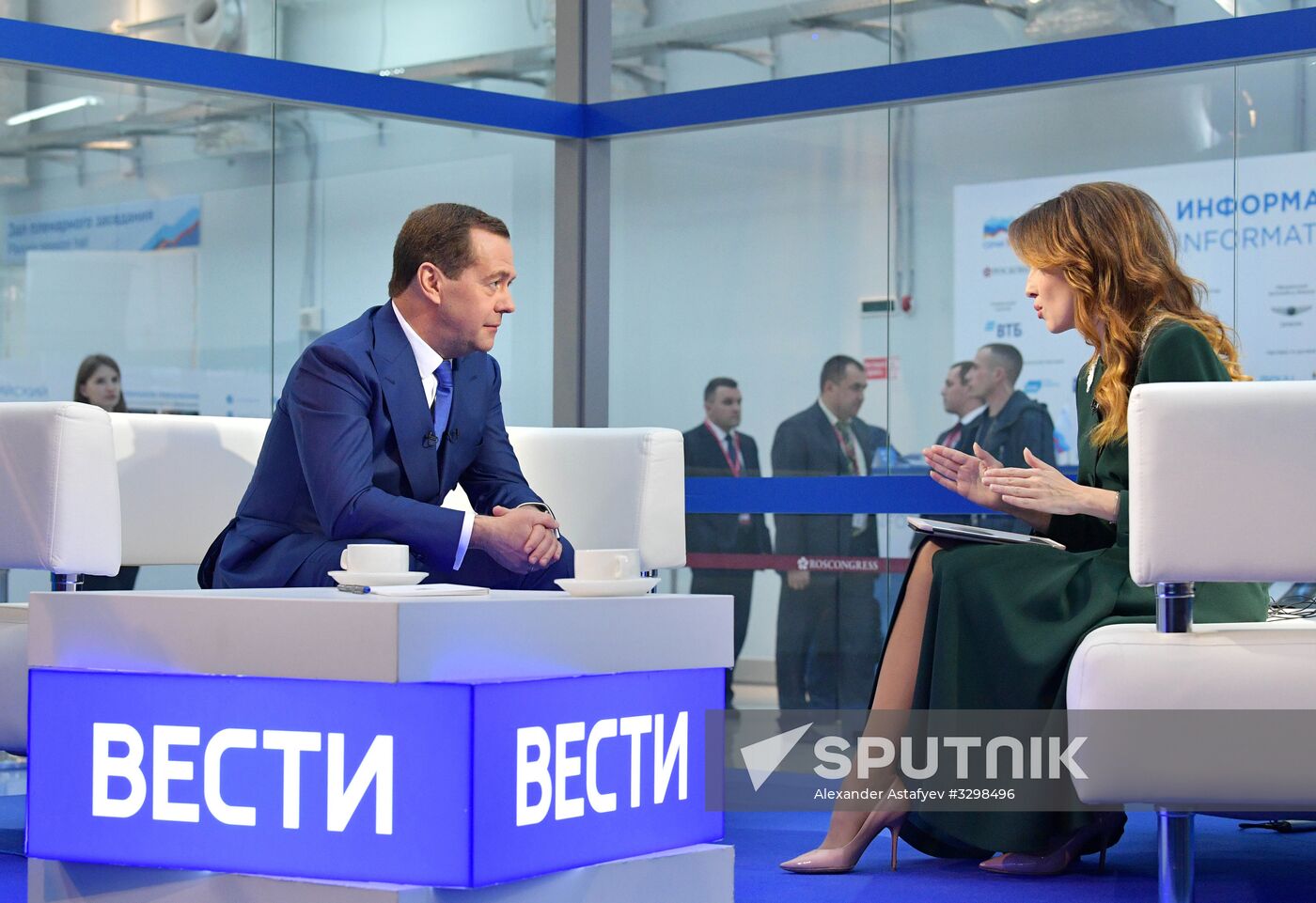 Russian Prime Minister Dmitry Medvedev attends Sochi 2018 Russian Investment Forum