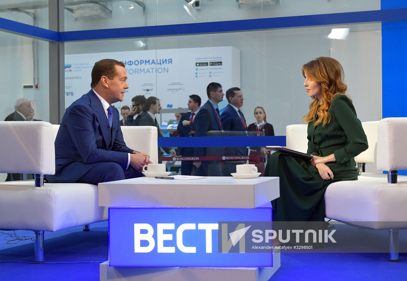 Russian Prime Minister Dmitry Medvedev attends Sochi 2018 Russian Investment Forum