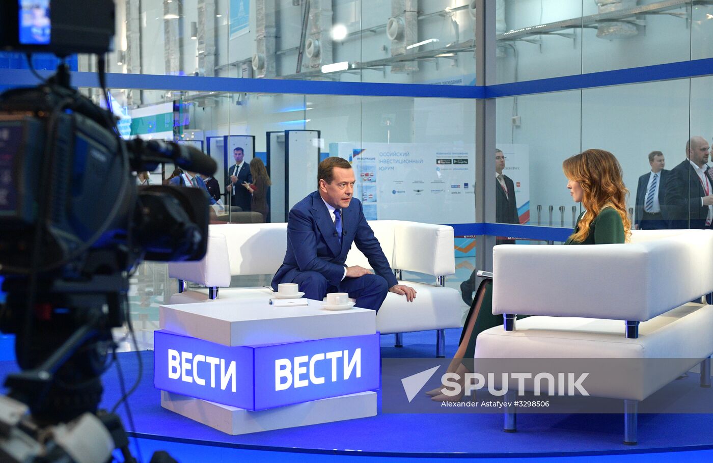Russian Prime Minister Dmitry Medvedev attends Sochi 2018 Russian Investment Forum
