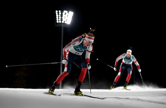 2018 Winter Olympics. Biathlon. Men. Individual race