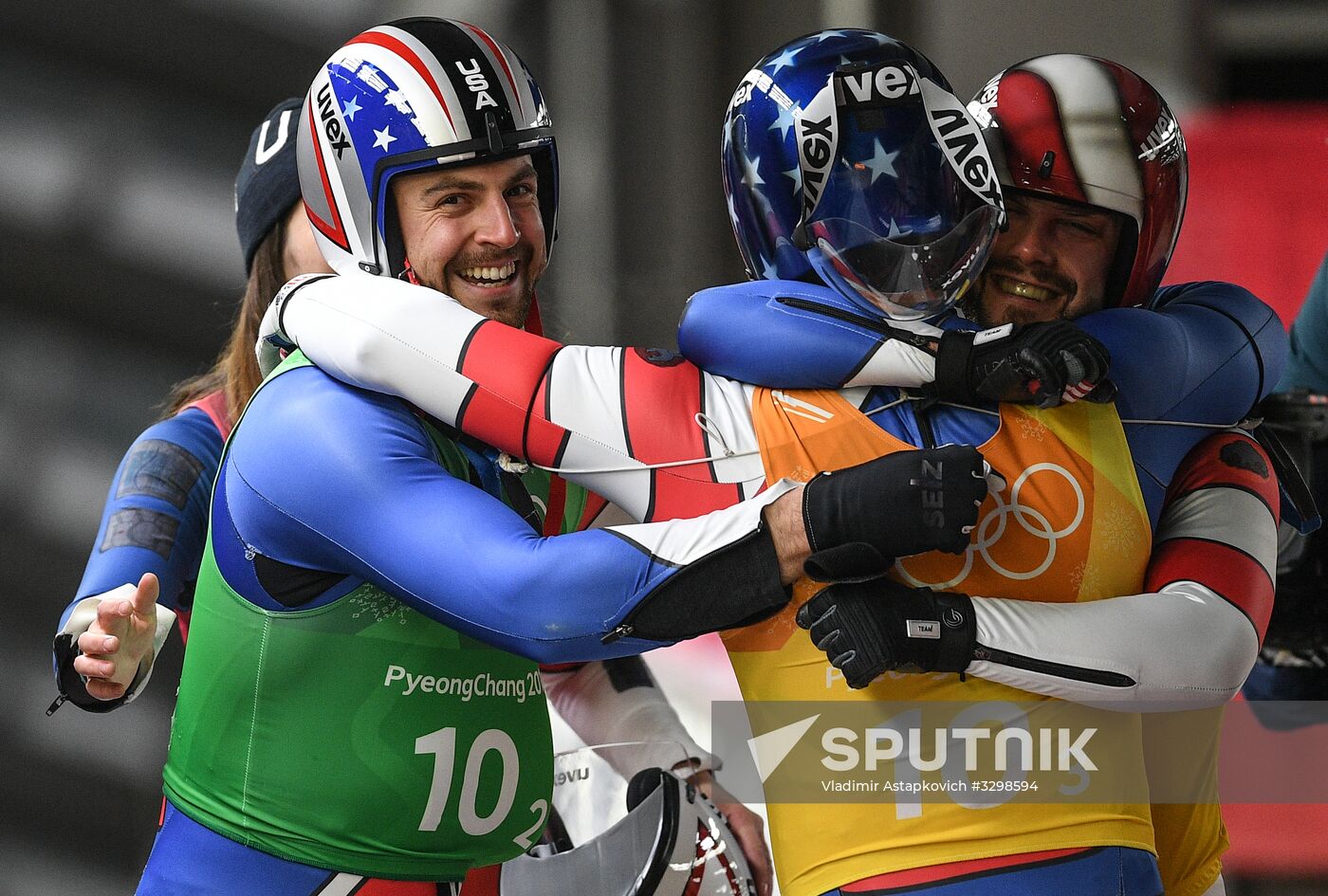 2018 Winter Olympics. Luge. Team relay