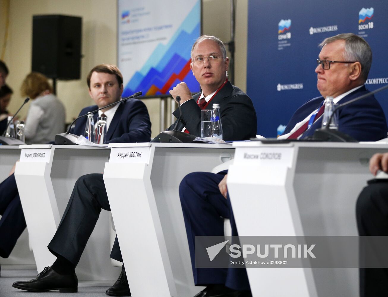 Russian Prime Minister Dmitry Medvedev attends Sochi 2018 Russian Investment Forum