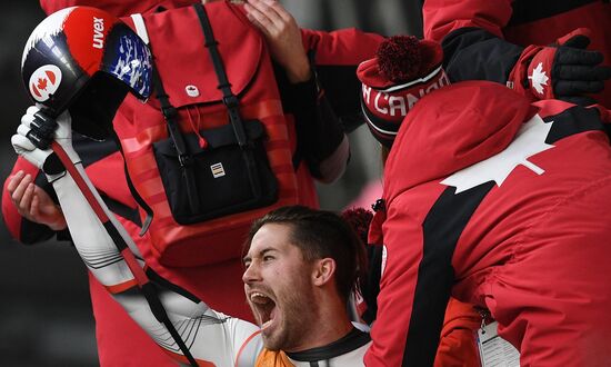 2018 Winter Olympics. Luge. Team relay