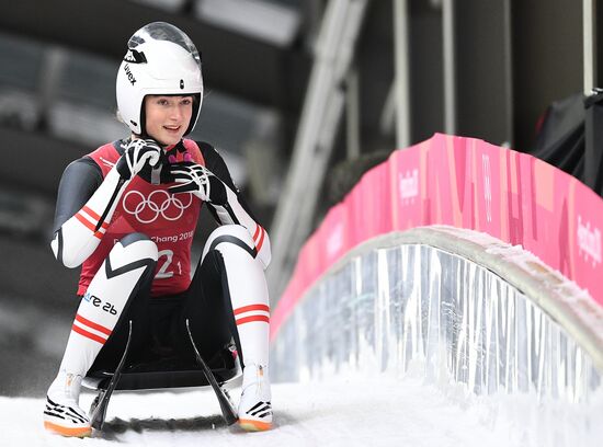 2018 Winter Olympics. Luge. Team relay