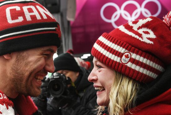 2018 Winter Olympics. Luge. Team relay
