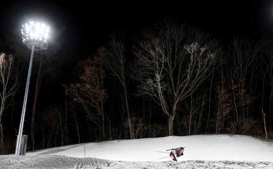 2018 Winter Olympics. Biathlon. Men. Individual race