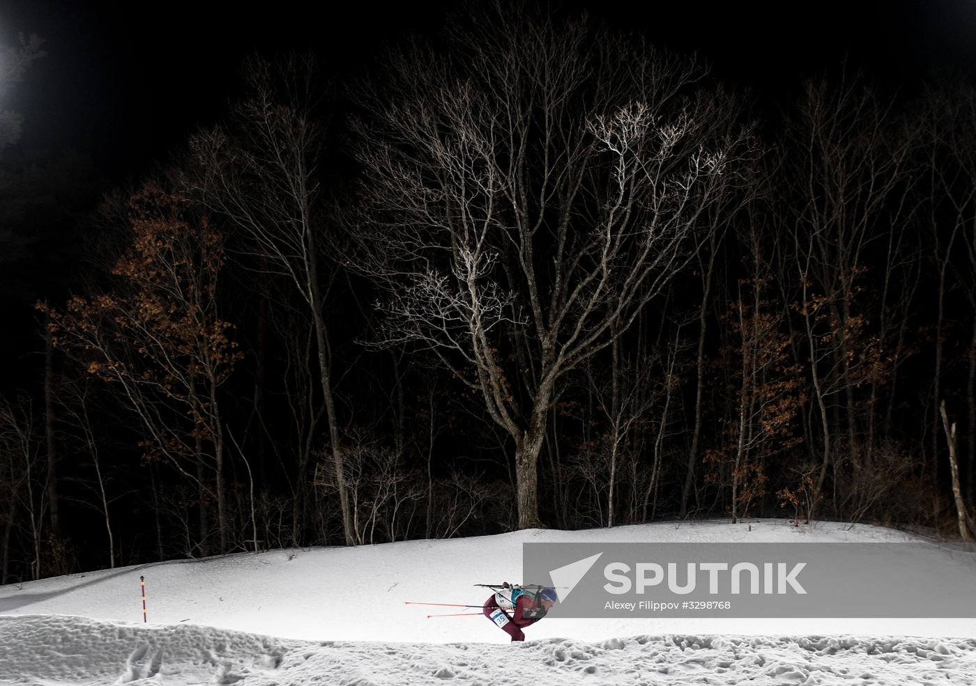 2018 Winter Olympics. Biathlon. Men. Individual race
