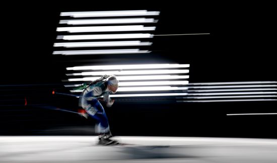 2018 Winter Olympics. Biathlon. Men. Individual race