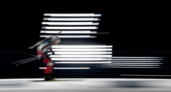 2018 Winter Olympics. Biathlon. Men. Individual race