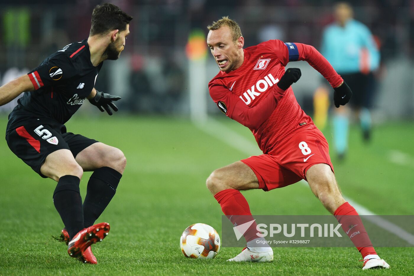 UEFA Europa League. Spartak vs. Athletic