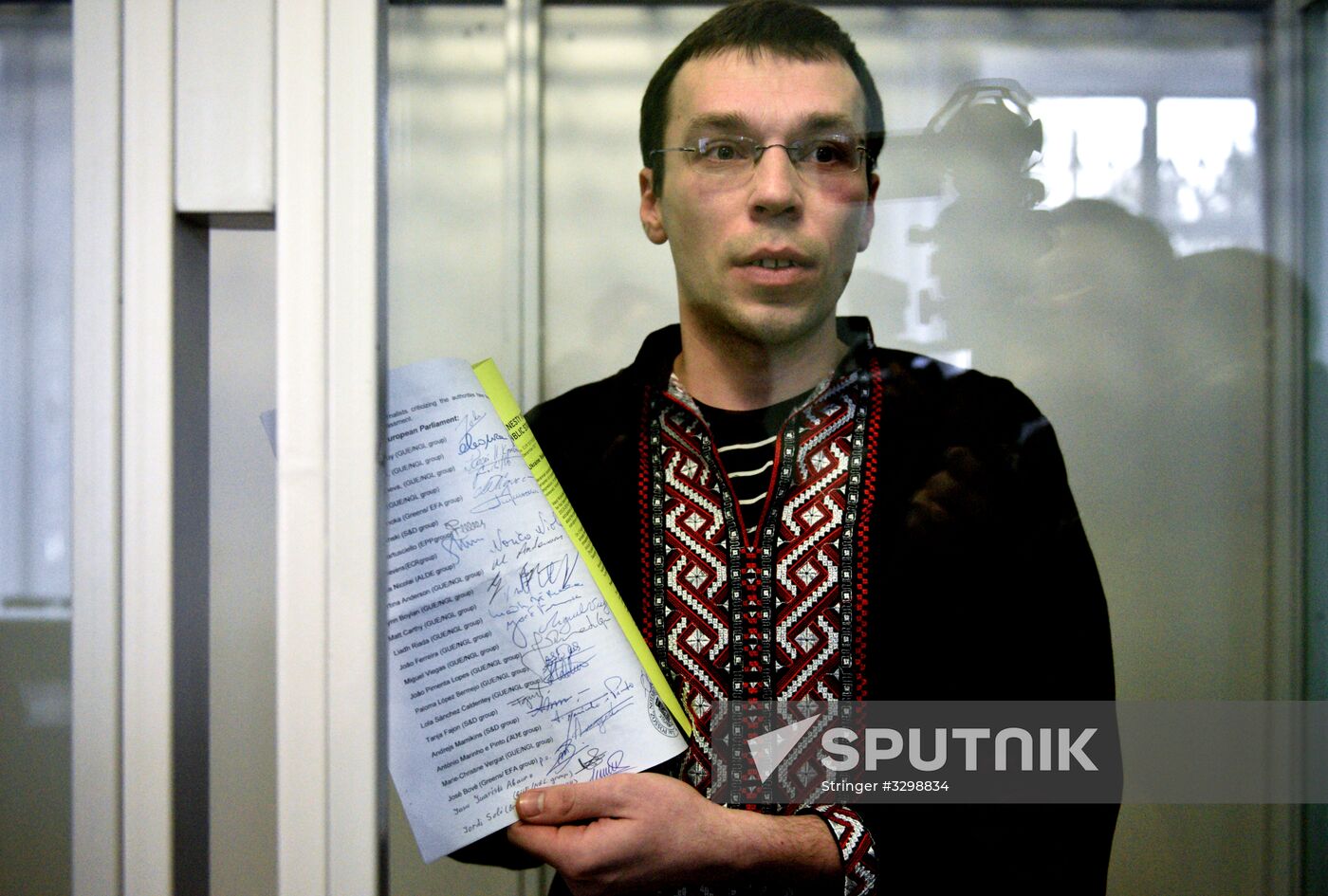 Court hears journalist Vasily Muravitsky's case in Zhitomir