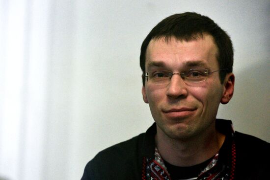 Court hears journalist Vasily Muravitsky's case in Zhitomir