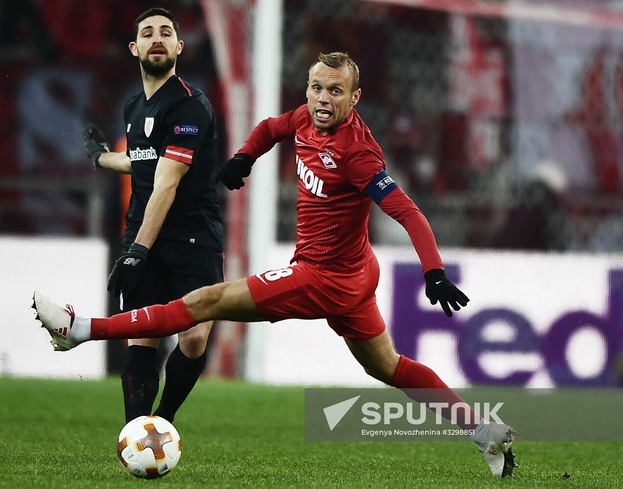 UEFA Europa League. Spartak vs. Athletic