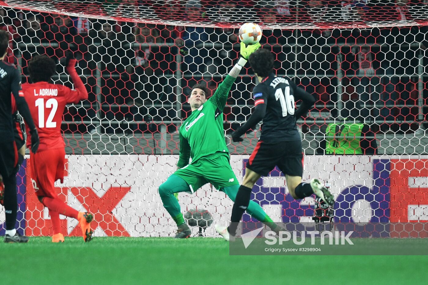 UEFA Europa League. Spartak vs. Athletic