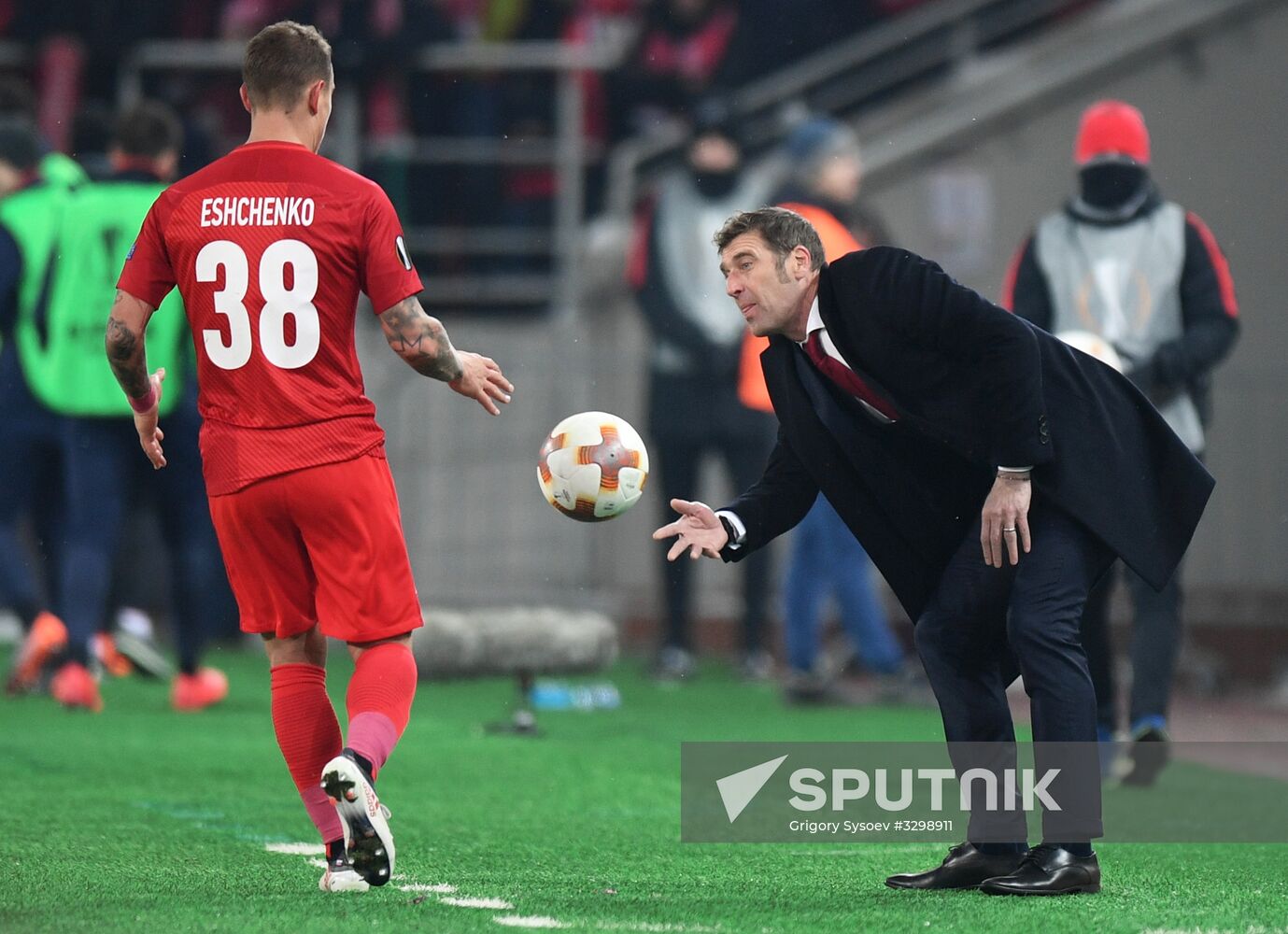 UEFA Europa League. Spartak vs. Athletic