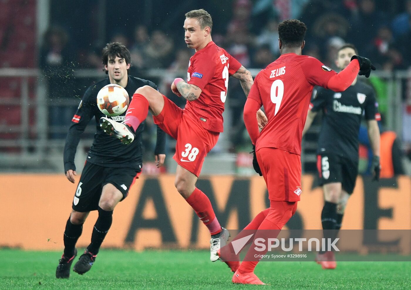 UEFA Europa League. Spartak vs. Athletic
