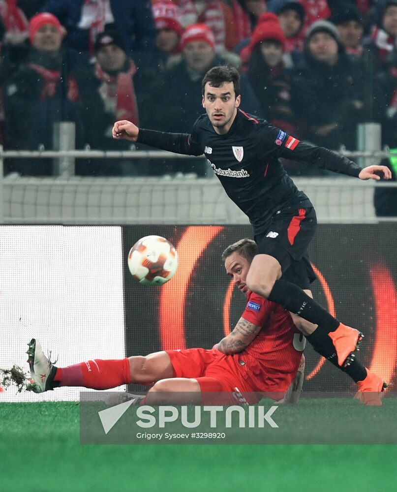 UEFA Europa League. Spartak vs. Athletic