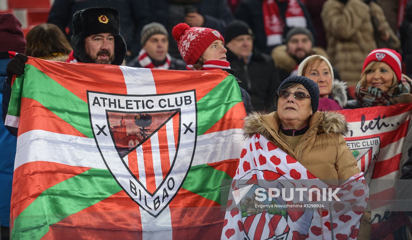 UEFA Europa League. Spartak vs. Athletic