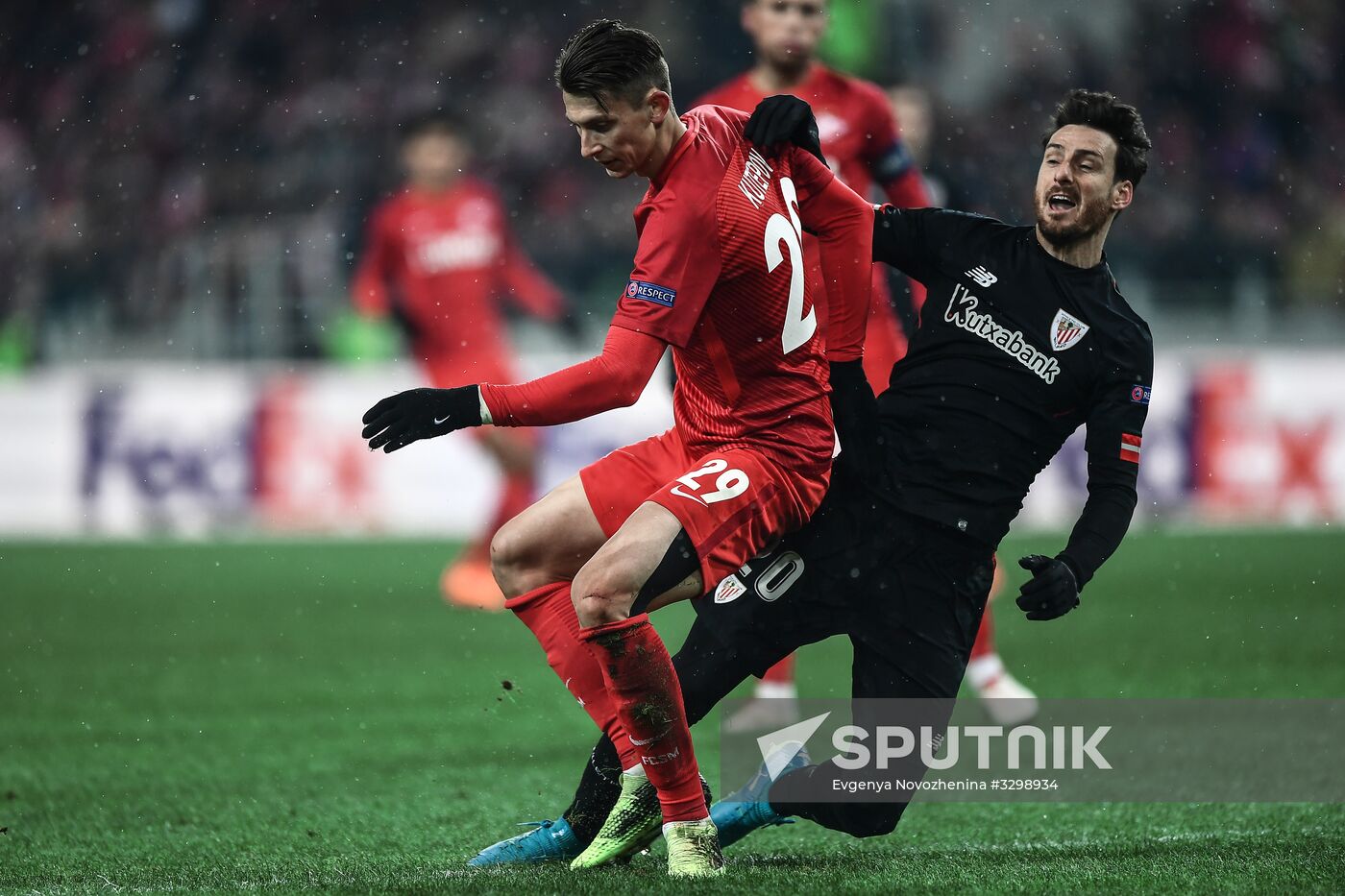 Football. UEFA Europa League. FC Spartak vs FC Athletic