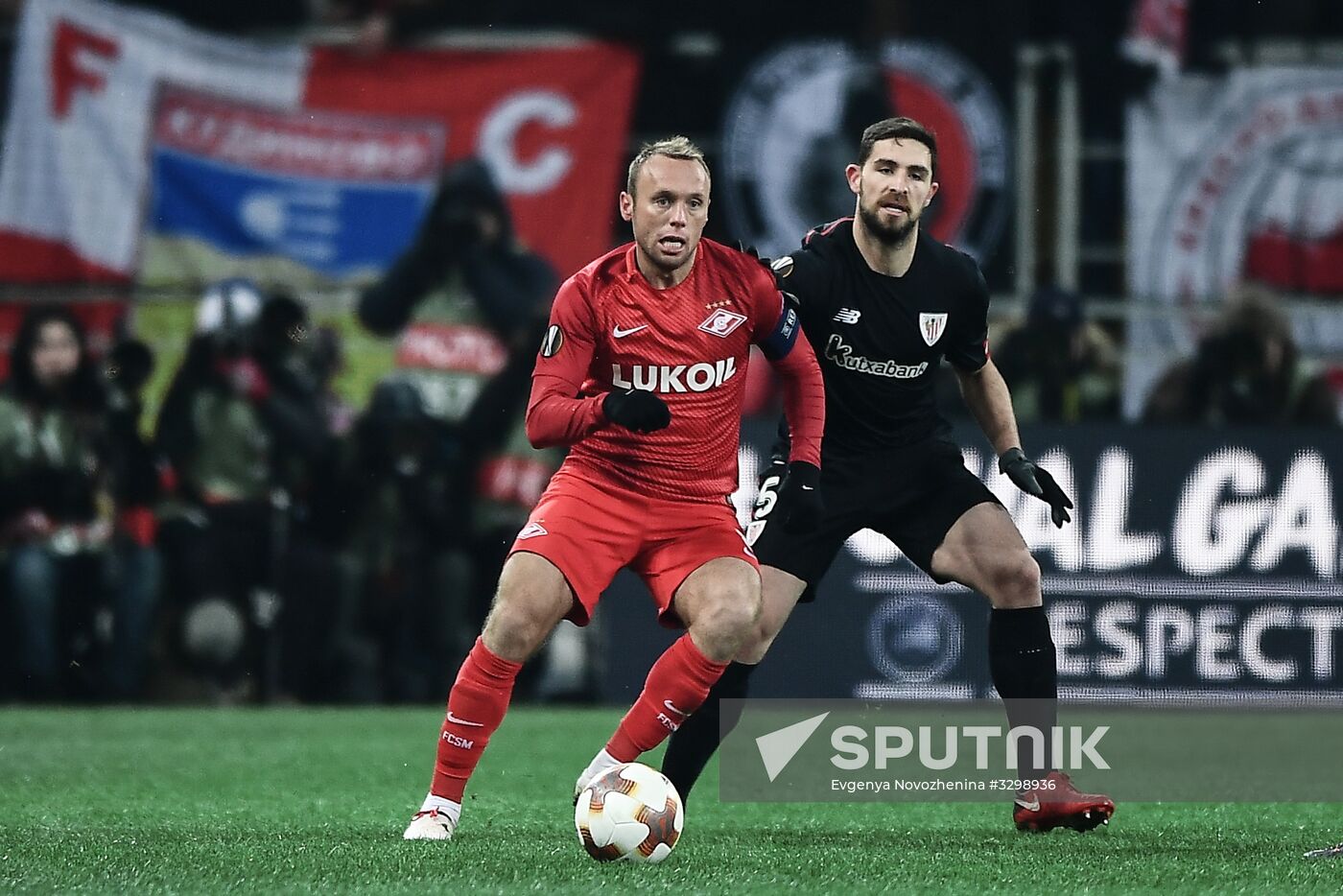 Football. UEFA Europa League. FC Spartak vs FC Athletic