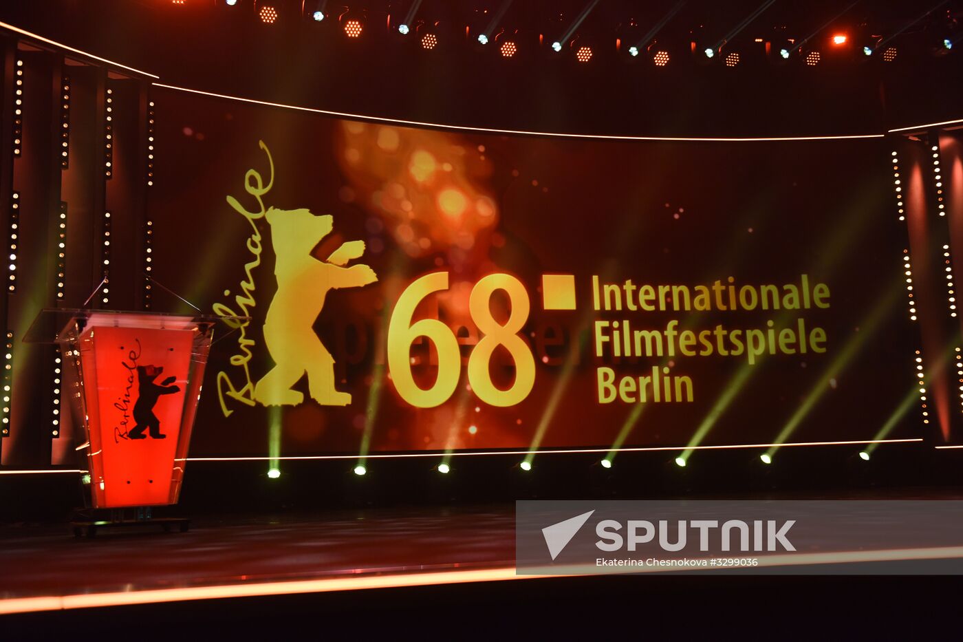 68th Berlin International Film Festival opening ceremony