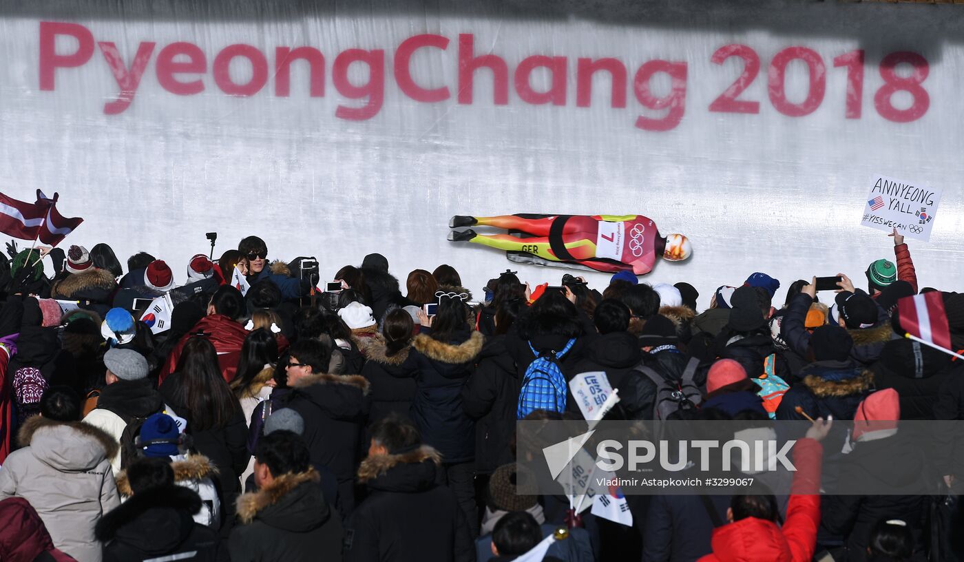 2018 Winter Olympics. Skeleton. Men. Day Two