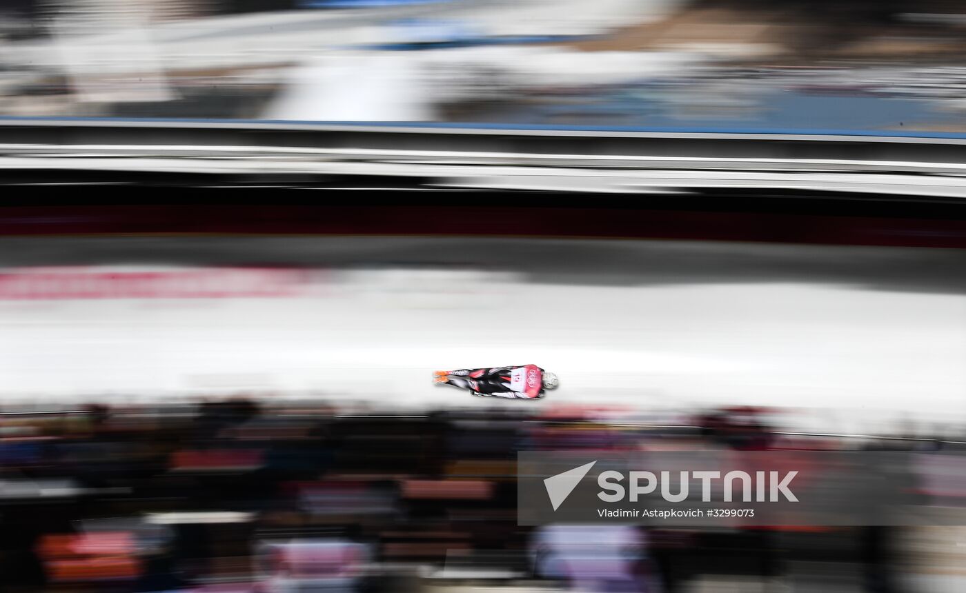 2018 Winter Olympics. Skeleton. Men. Day Two