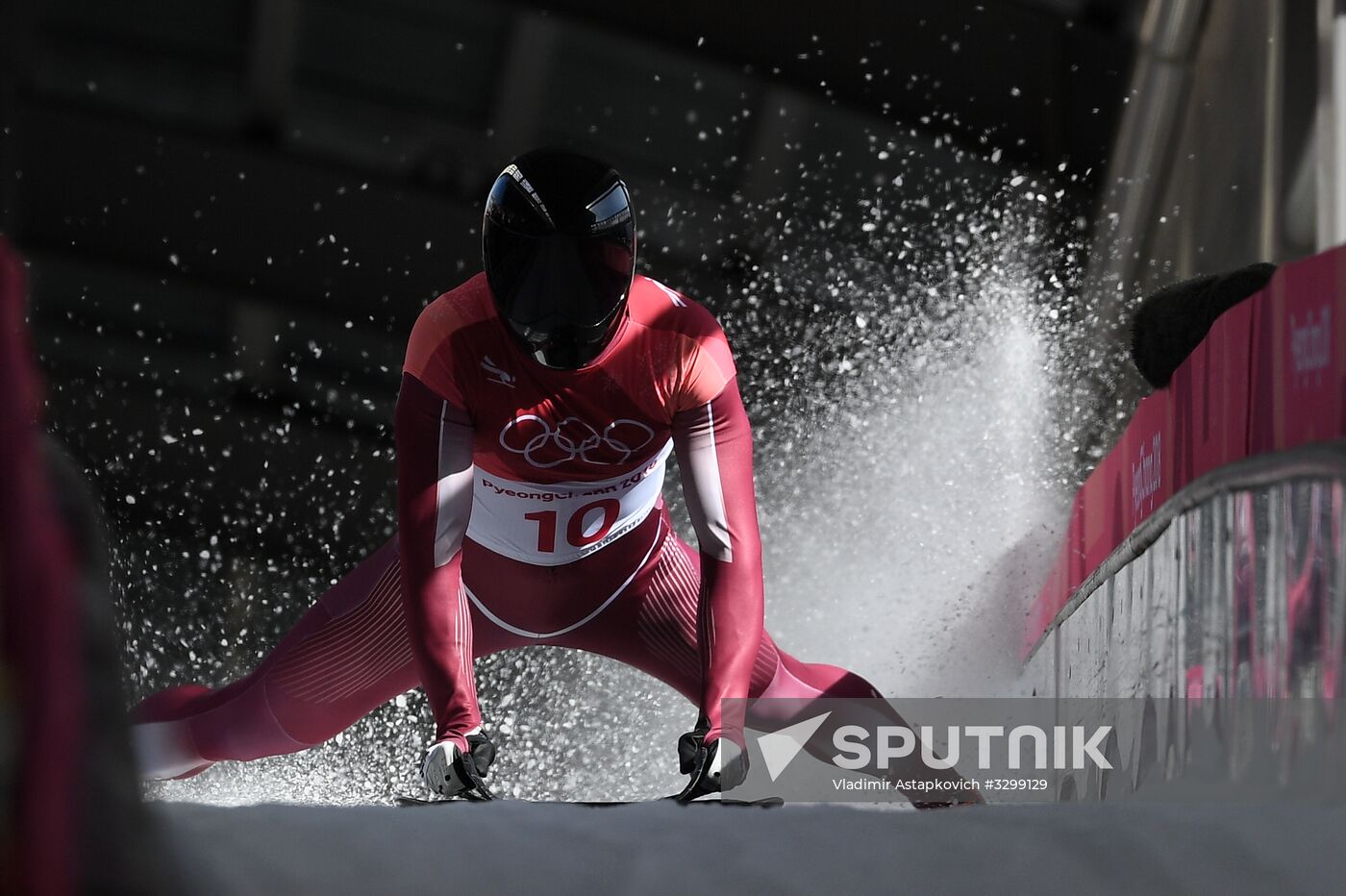 2018 Winter Olympics. Skeleton. Men. Day Two