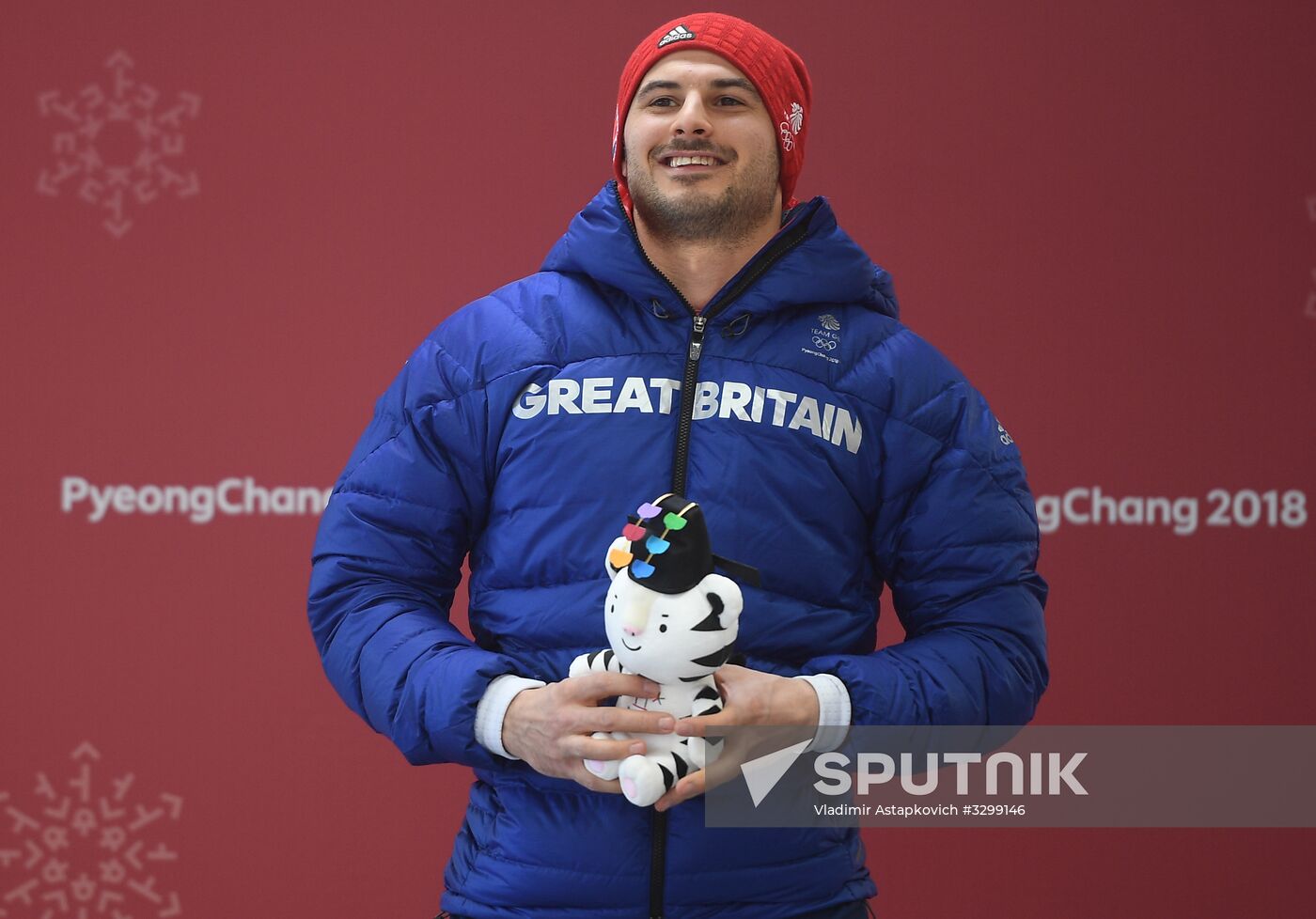 2018 Winter Olympics. Skeleton. Men. Day Two