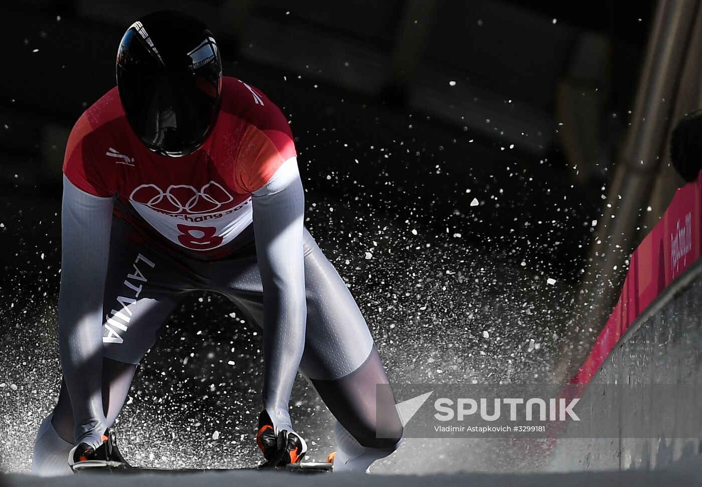 2018 Winter Olympics. Skeleton. Men. Day Two