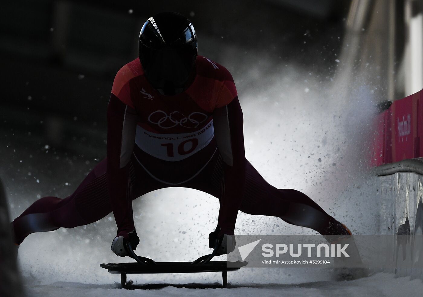 2018 Winter Olympics. Skeleton. Men. Day Two