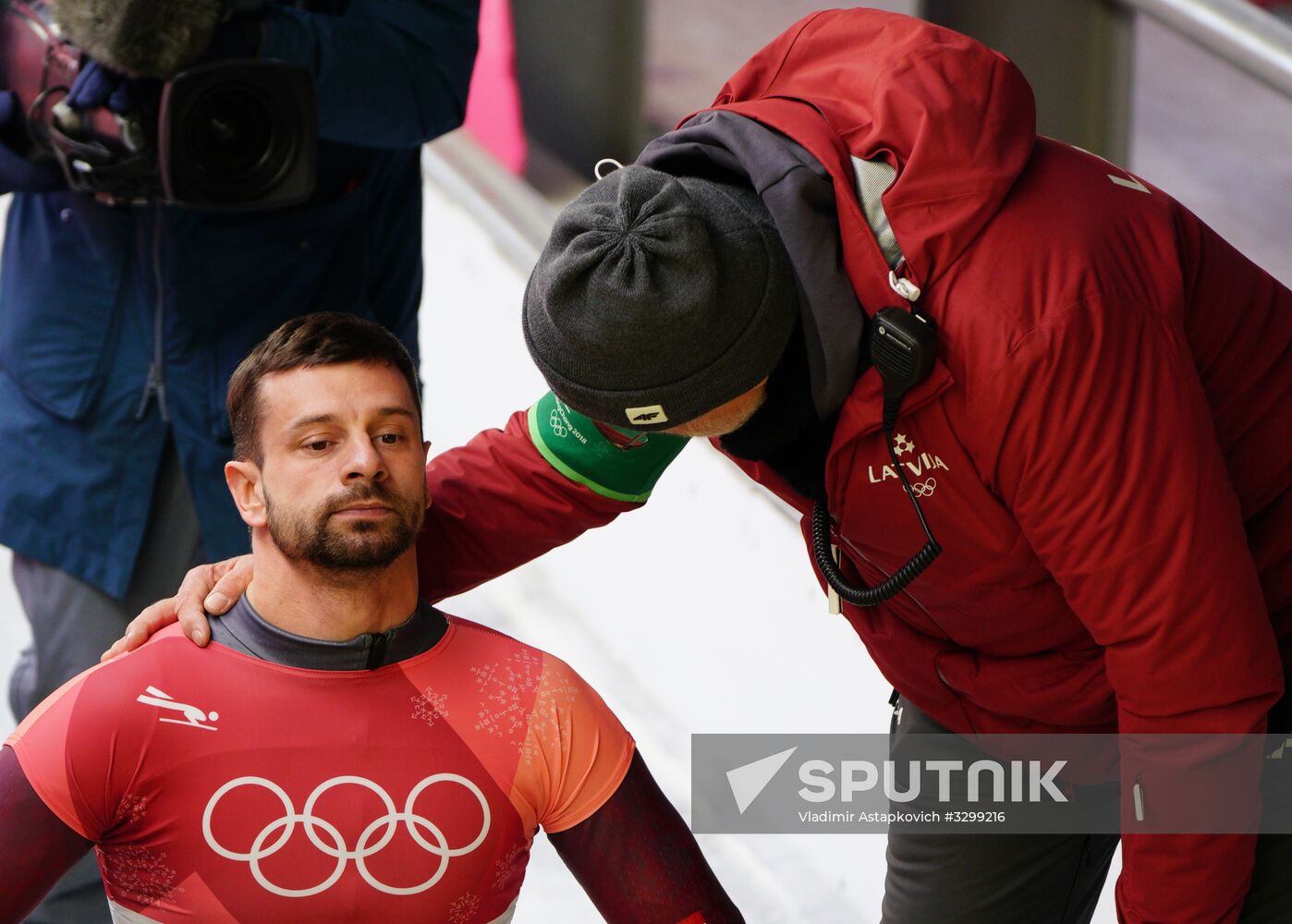 2018 Winter Olympics. Skeleton. Men. Day Two