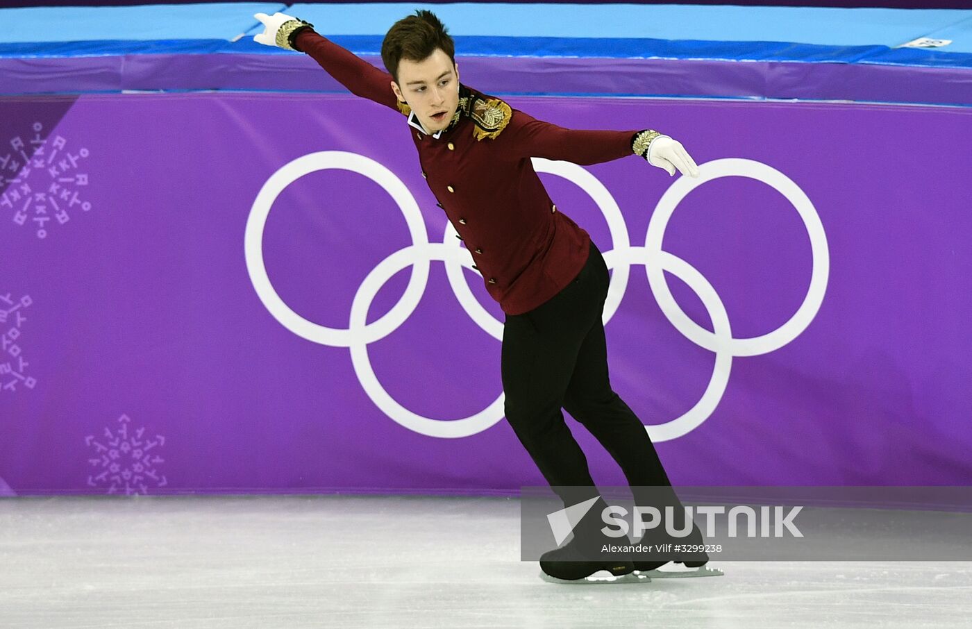 2018 Winter Olympics. Figure skating. Men. Short program