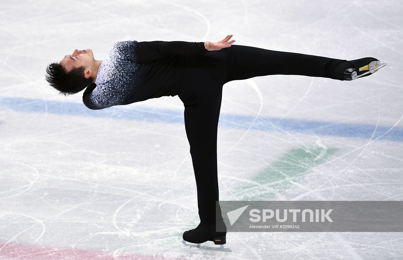 2018 Winter Olympics. Figure skating. Men. Short program