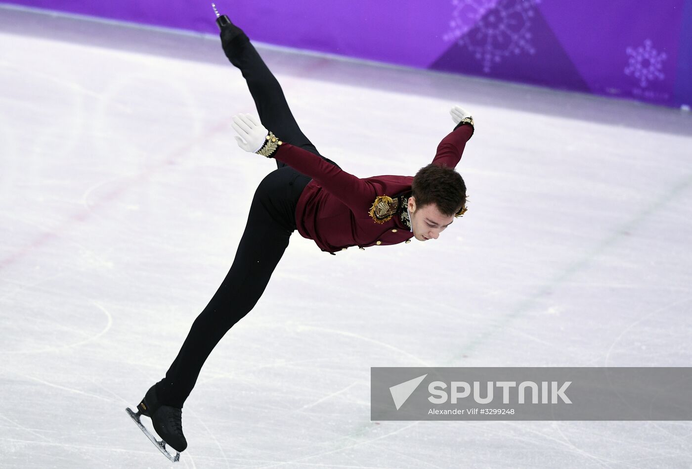 2018 Winter Olympics. Figure skating. Men. Short program