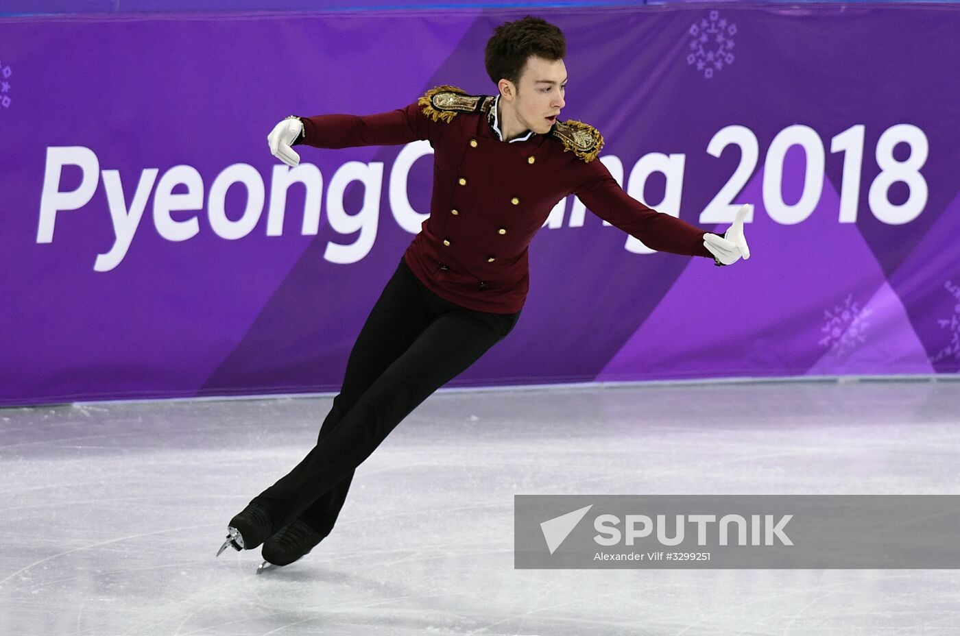 2018 Winter Olympics. Figure skating. Men. Short program