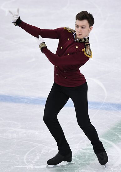 2018 Winter Olympics. Figure skating. Men. Short program