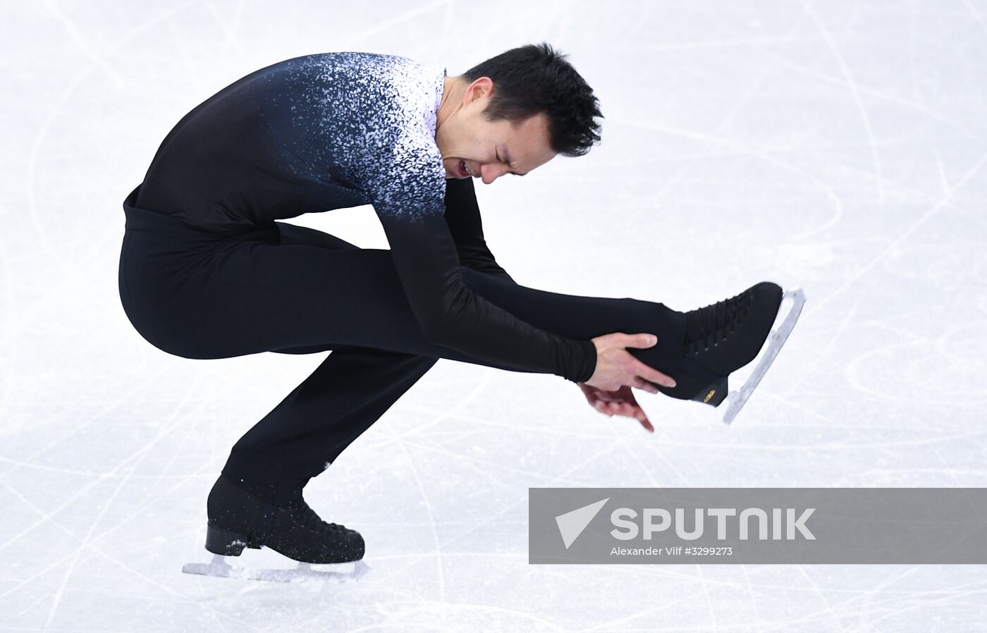 2018 Winter Olympics. Figure skating. Men. Short program