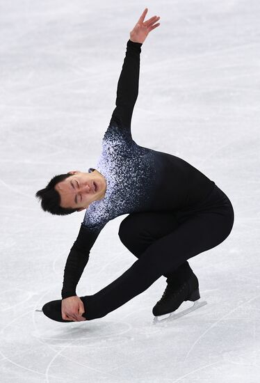 2018 Winter Olympics. Figure skating. Men. Short program