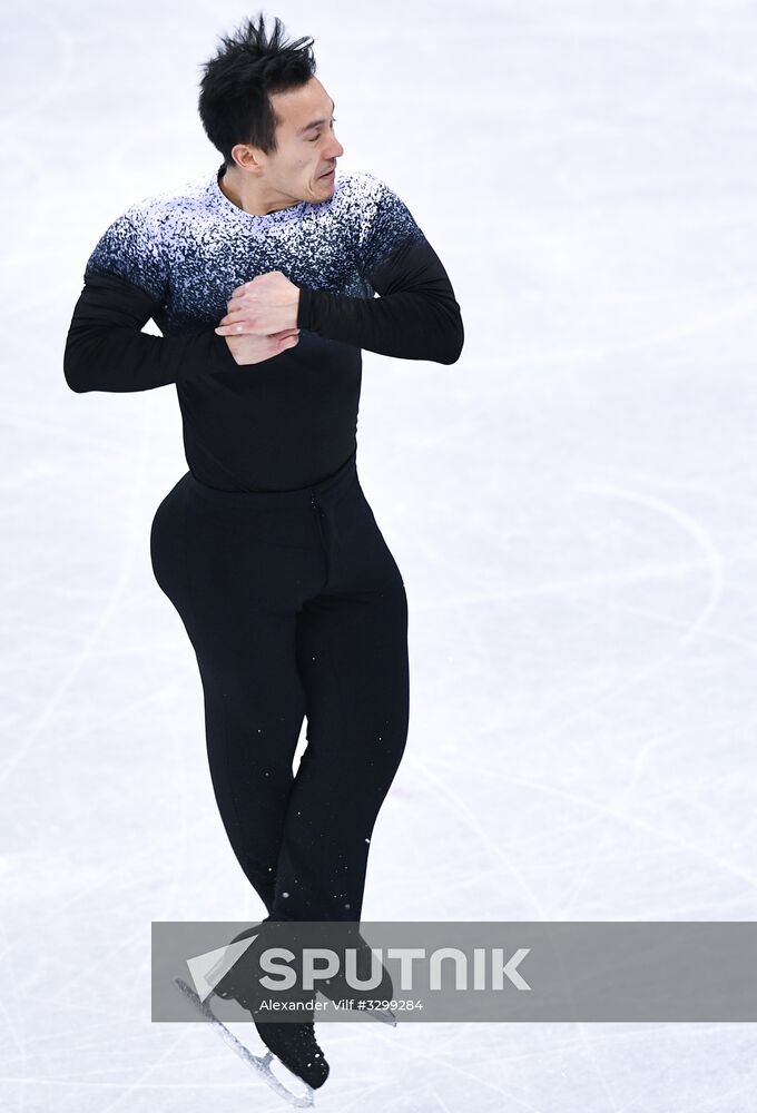 2018 Winter Olympics. Figure skating. Men. Short program