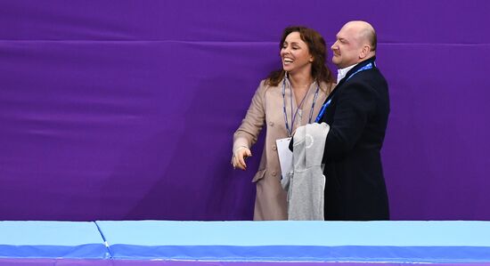 2018 Winter Olympics. Figure skating. Men. Short program