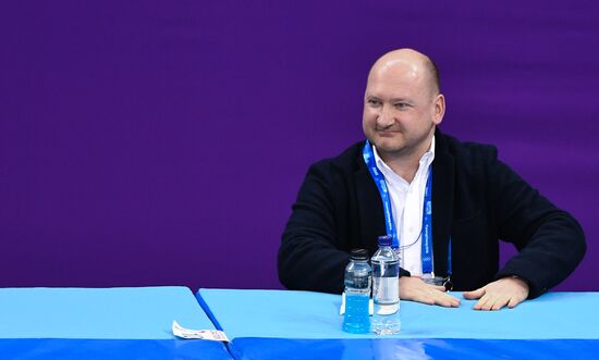 2018 Winter Olympics. Figure skating. Men. Short program