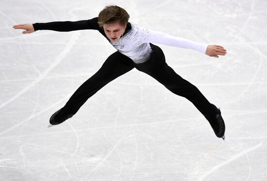 2018 Winter Olympics. Figure skating. Men. Short program