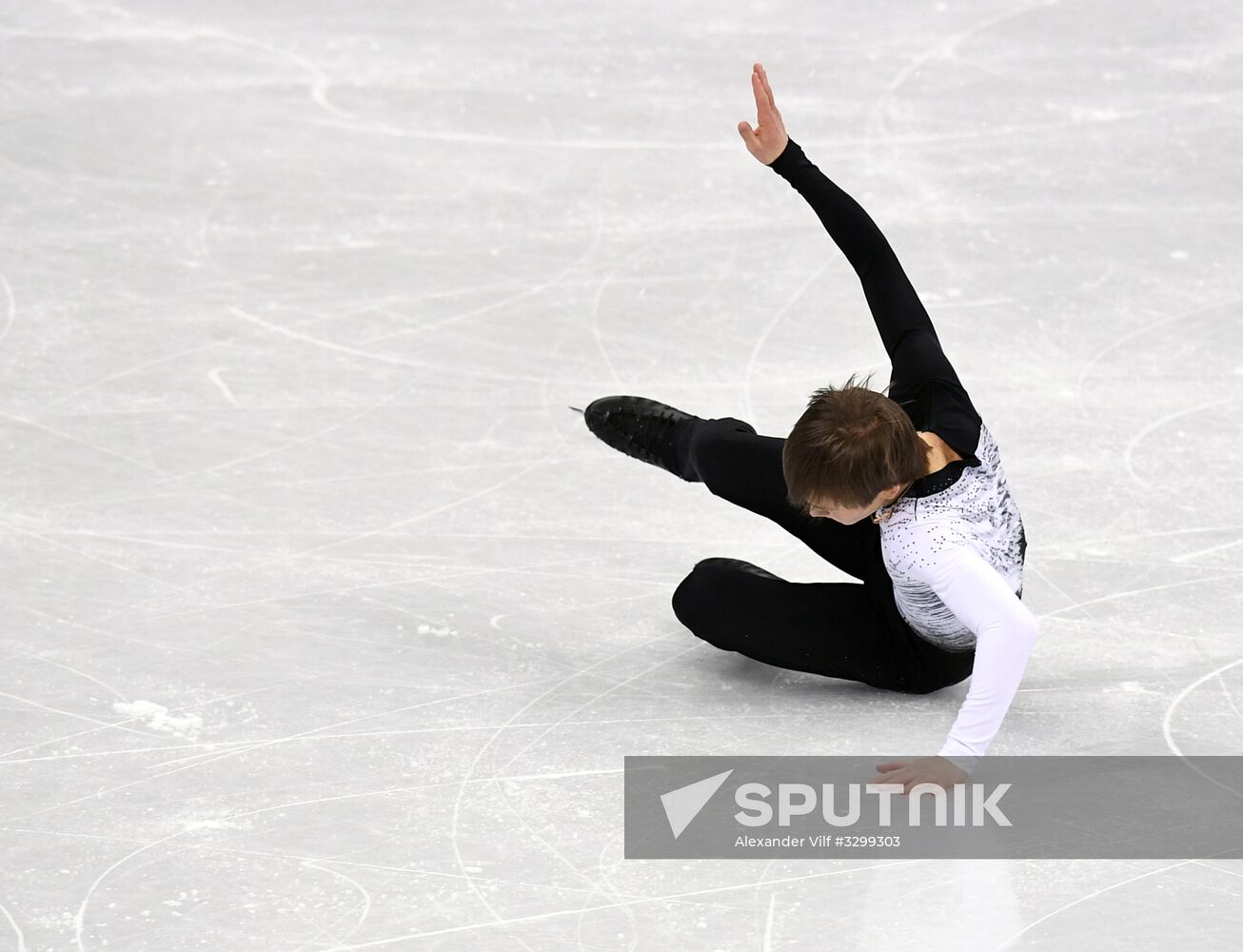 2018 Winter Olympics. Figure skating. Men. Short program