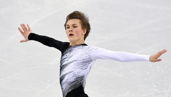 2018 Winter Olympics. Figure skating. Men. Short program