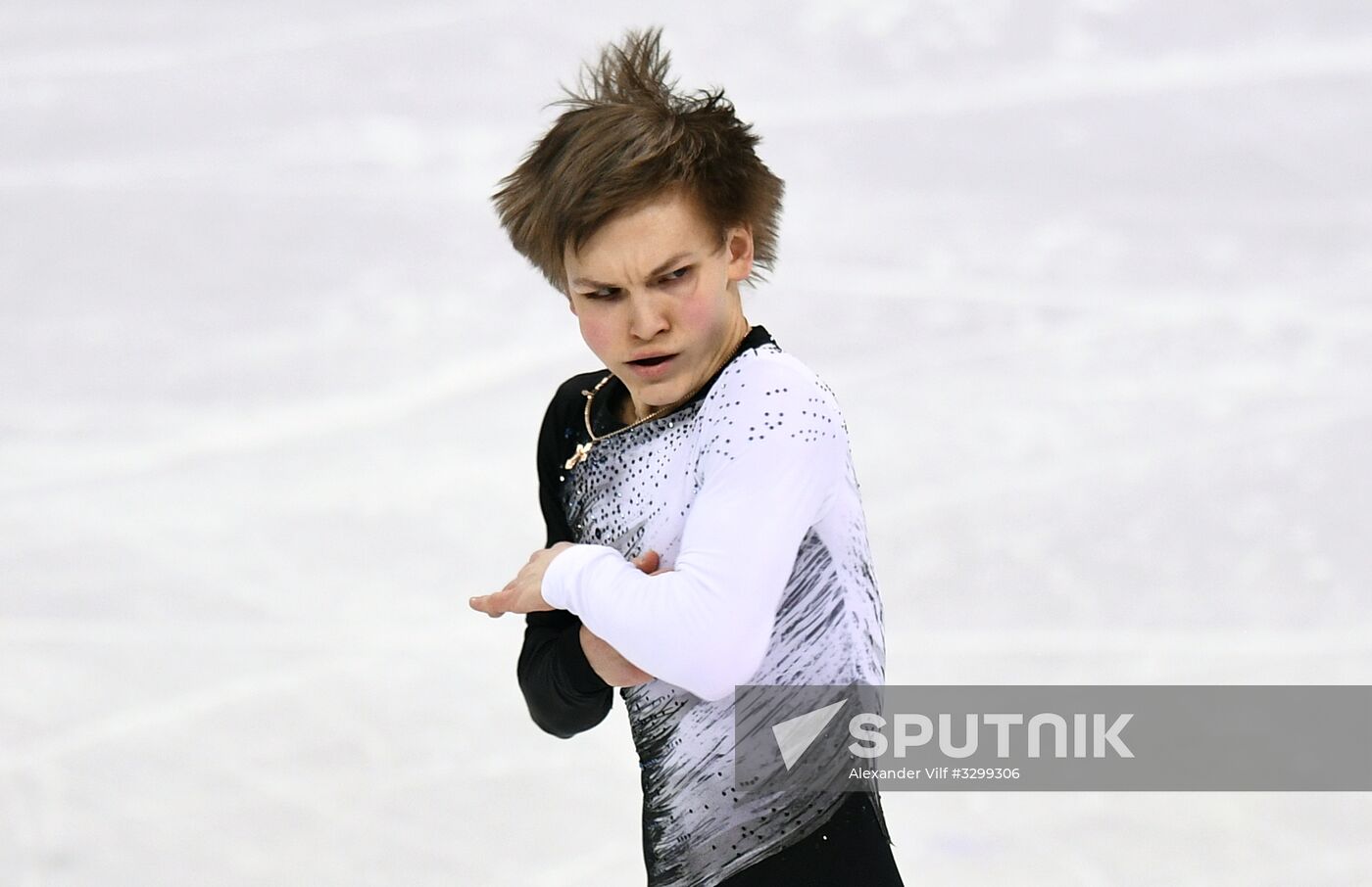 2018 Winter Olympics. Figure skating. Men. Short program