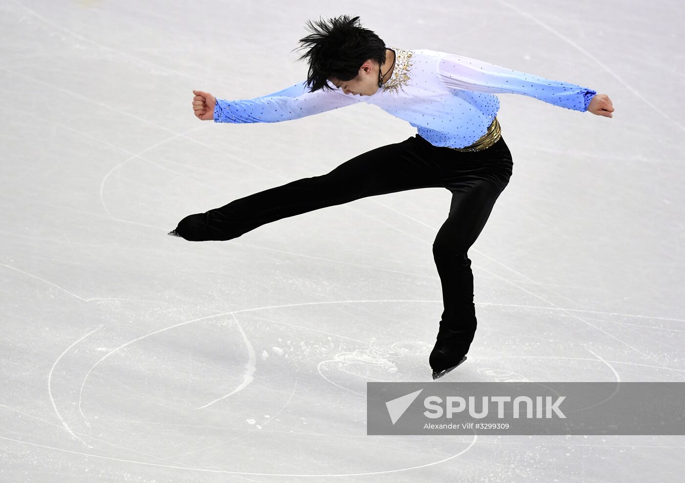 2018 Winter Olympics. Figure skating. Men. Short program