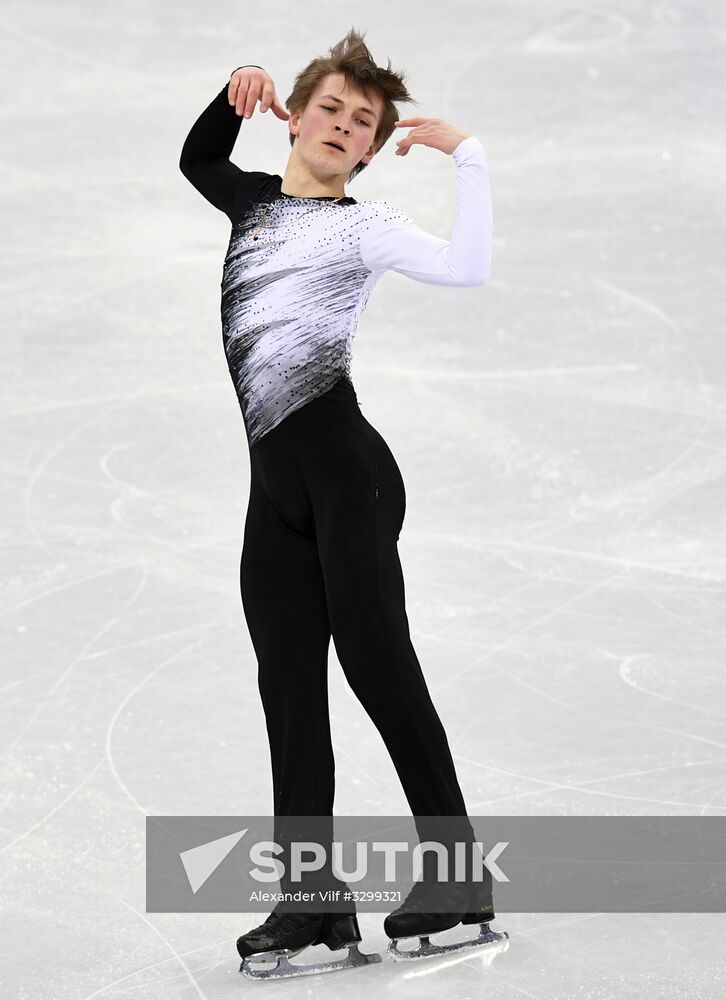 2018 Winter Olympics. Figure skating. Men. Short program