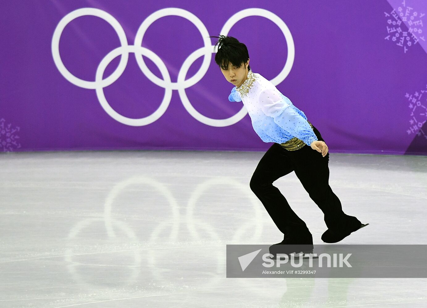 2018 Winter Olympics. Figure skating. Men. Short program