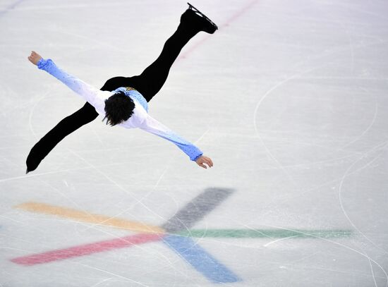 2018 Winter Olympics. Figure skating. Men. Short program